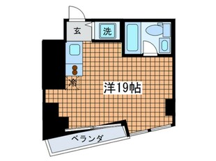 是空NANBAⅡの物件間取画像